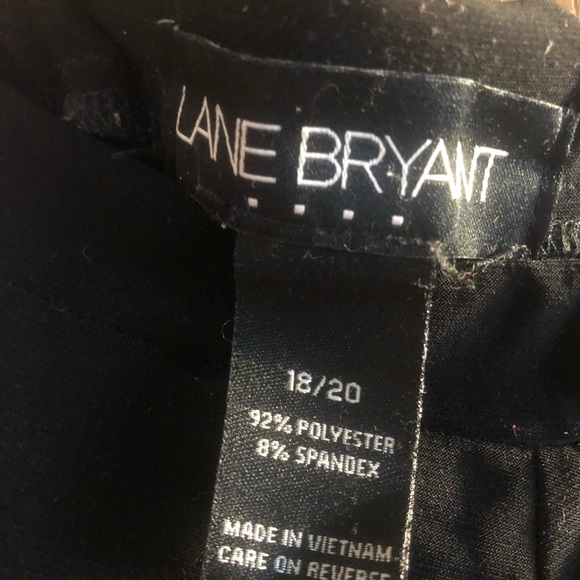 Wide leg black pants - Picture 3 of 3